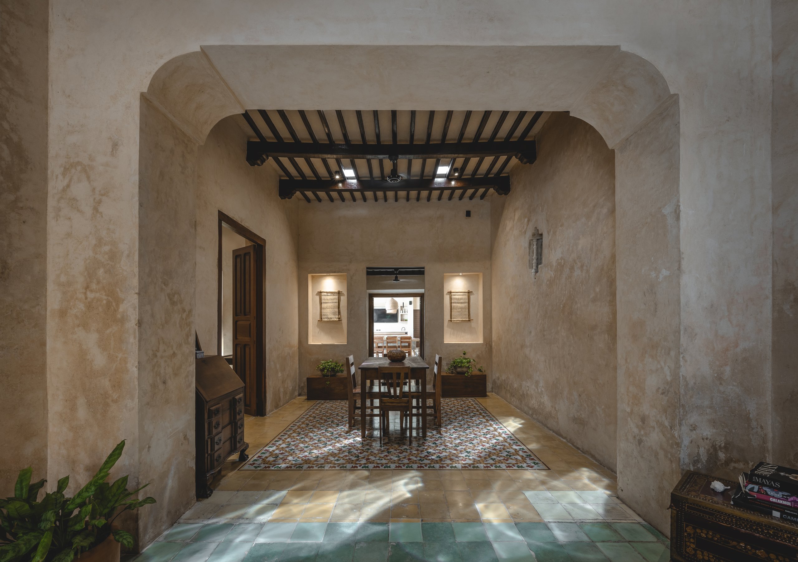Casa colonial restaurada en el centro histórico de Campeche | Casa Verde | Casonas MX