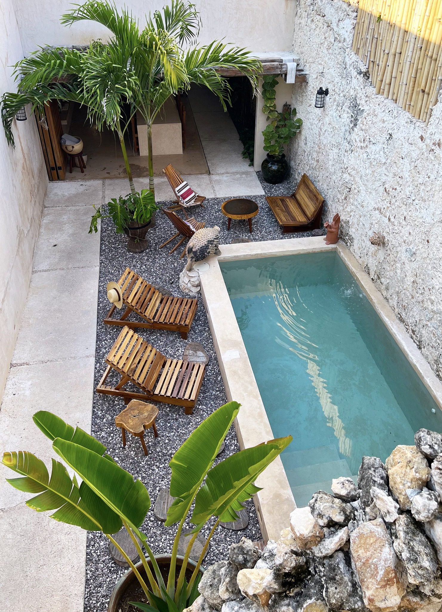 Bajo las Hojas — boutique B&B en el Barrio de Guadalupe, Campeche