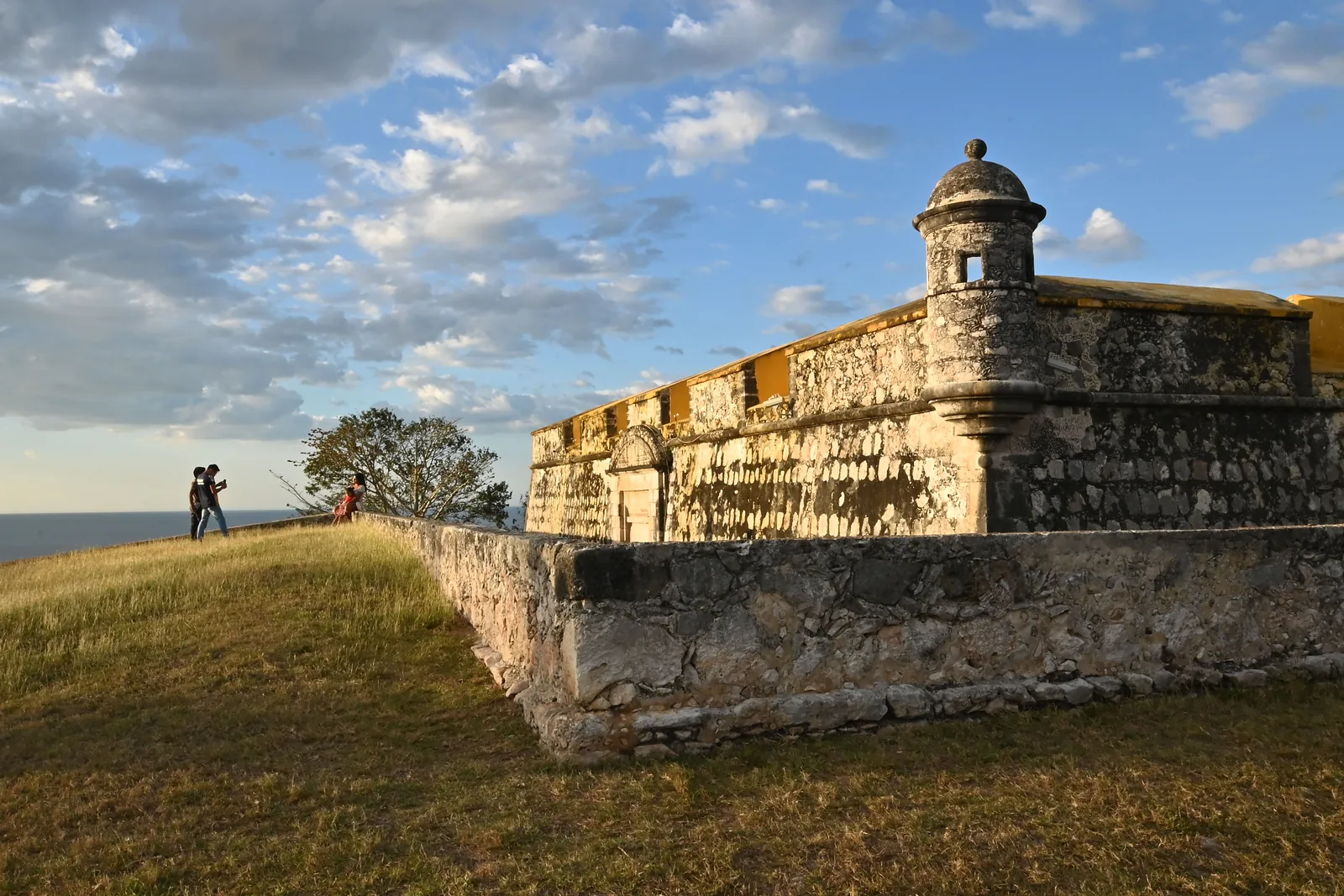 Fuerte de San Jose el Alto, above the Gulf of Mexico, outside Campeche